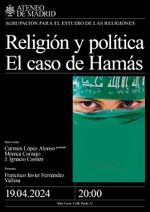 Madrid: presentación de 'Hamás .De la marcha hacia poder al vuelo de Ícaro'