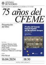 Madrid: presentación de '75 años del Consejo Federal Español del Movimiento Europeo'