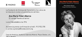 Presentación de 'Ana María Vidal-Abarca. El coraje frente al terror'