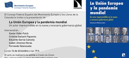 Presentación online La Unión Europea y la pandemia mundial
