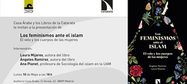 Presentación del libro Los feminismos ante el islam, con Laura Mijares, Ángeles Ramírez y Ana Planet.