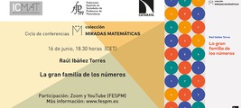 Ciclo de conferencias online Miradas Matemáticas: La gran familia de los números