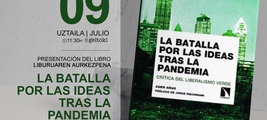 ​Iruñea/Pamplona: Presentación de 'La batalla por las ideas tras la pandemia'