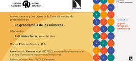 Pamplona: presentación de 'La gran familia de los números'