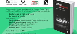 Madrid: presentación de 'Lecturas de la violencia vasca'
