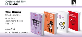 Feria del Libro de Madrid: ​Coral Herrera firmará ejemplares de sus libros