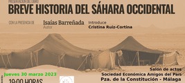 Málaga: presentación de 'Breve historia del Sahara Occidental'