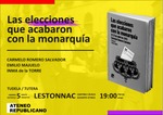 Tudela / Tutera: presentación de 'Las elecciones que acabaron con la monarquía'