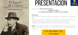 Las Palmas de Gran Canaria: presentación de 'El legado Galdós'