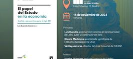 Madrid: presentación de 'El papel del Estado en la economía'