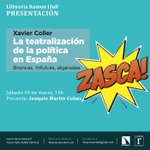 València: presentación de 'La teatralización de la política en España'