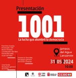 Lanzarote: presentación de '1001. La lucha que alumbró la democracia'