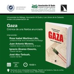 Málaga: presentación de 'Gaza. Crónica de una Nakba anunciada'