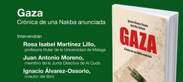 Málaga: presentación de 'Gaza. Crónica de una Nakba anunciada'