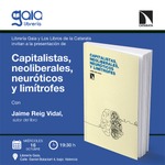 Valencia: presentación de 'Capitalistas, neoliberales, neuróticos y limítrofes'