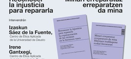 Bilbao:  presentación de 'Reconocer la injusticia para repararla'