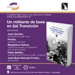 Guadalajara: presentación de 'Un militante de base en (la) Transición'