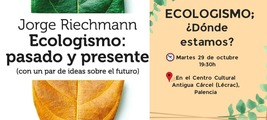 Palencia: presentación de 'Ecologismo: pasado y presente'