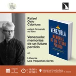 Madrid: firma del libro 'Venezuela: memorias de un futuro perdido'