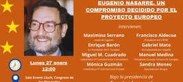 Madrid: presentación de 'Eugenio Nasarre. Un compromiso decidido por el proyecto europeo'