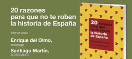 San Sebastián de los Reyes: presentación de '20 razones para que no te roben la historia de España' 