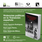 Vitoria-Gasteiz: presentación de 'Violencias políticas en la Transición española'