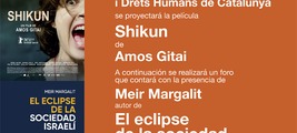 Barcelona: Meir Margalit en Festival Cinema i Drets Humans de Catalunya