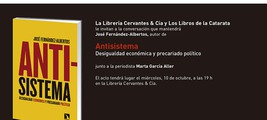 Presentación-debate en torno al libro 'Antisistema', de José Fernández Albertos